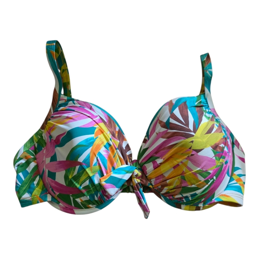 BLEU BY ROD BEATTIE Fantasy Island Bikini Top - Size 38D